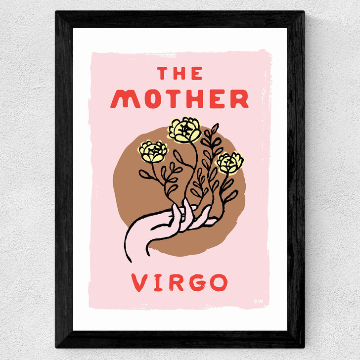 Virgo - The Mother Wide Black Frame