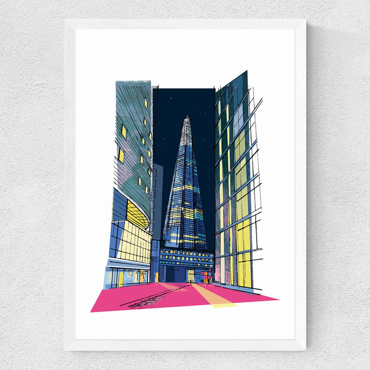 Shard by Rocket 68 Medium White Frame Shard by Rocket 68 Medium White Frame