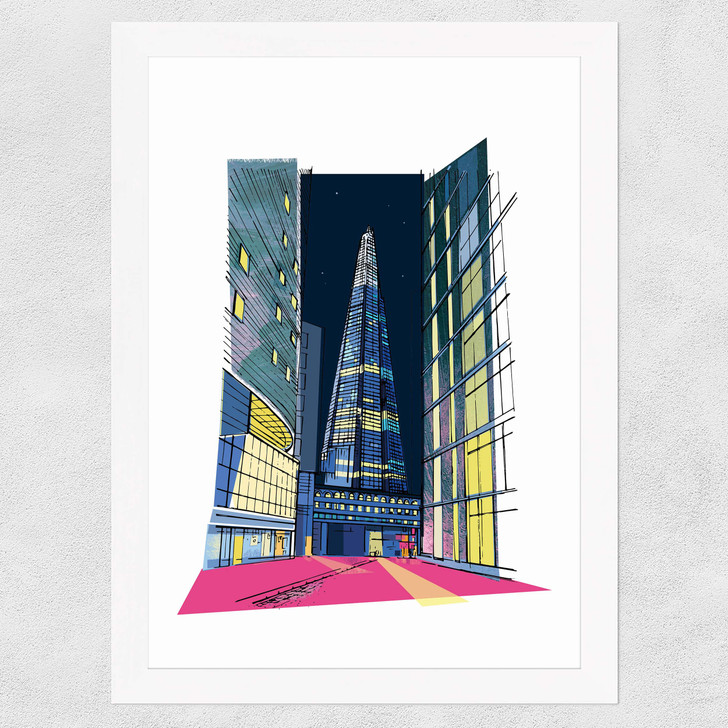Shard by Rocket 68 Wide White Frame Shard by Rocket 68 Wide White Frame