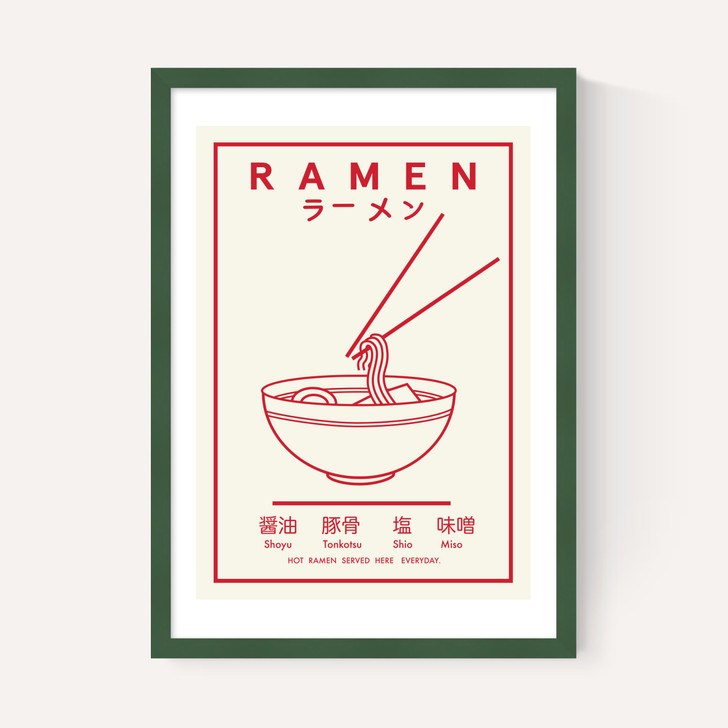 Ramen (Red and White)