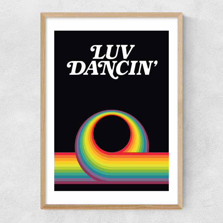 Luv Dancin' Narrow Oak Frame Luv Dancin' Narrow Oak Frame