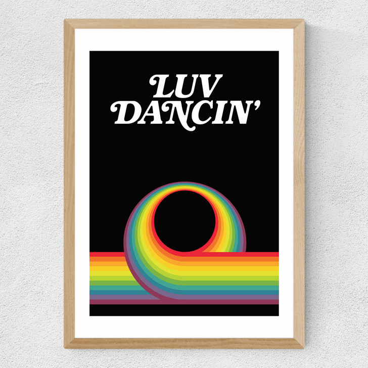 Luv Dancin' Medium Oak Frame Luv Dancin' Medium Oak Frame