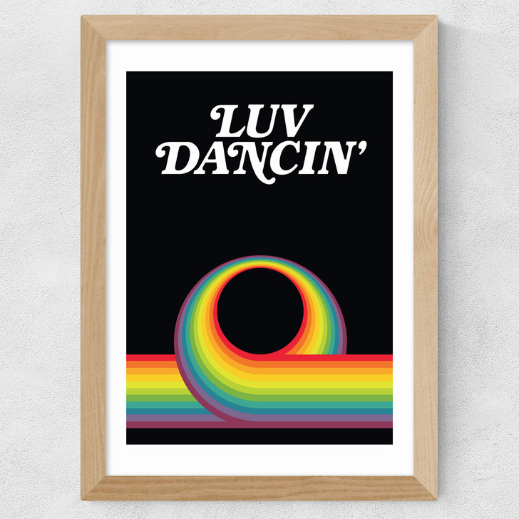 Luv Dancin' Wide Oak Frame Luv Dancin' Wide Oak Frame