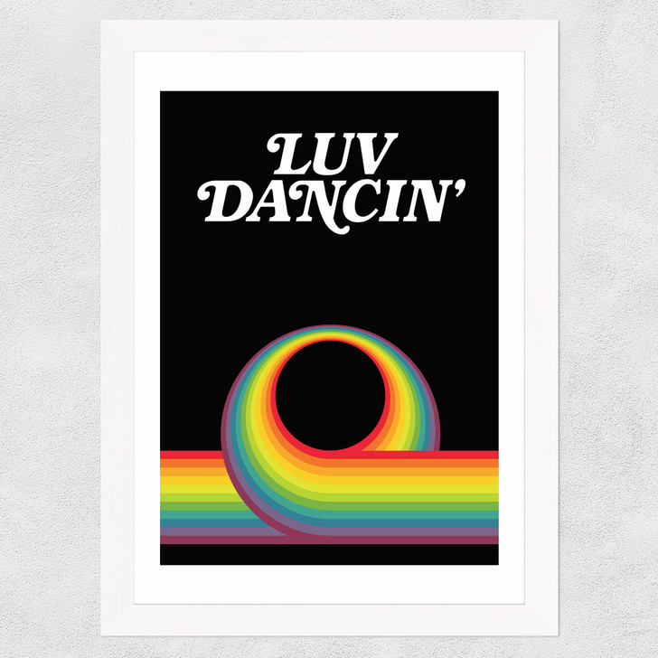 Luv Dancin' Wide White Frame