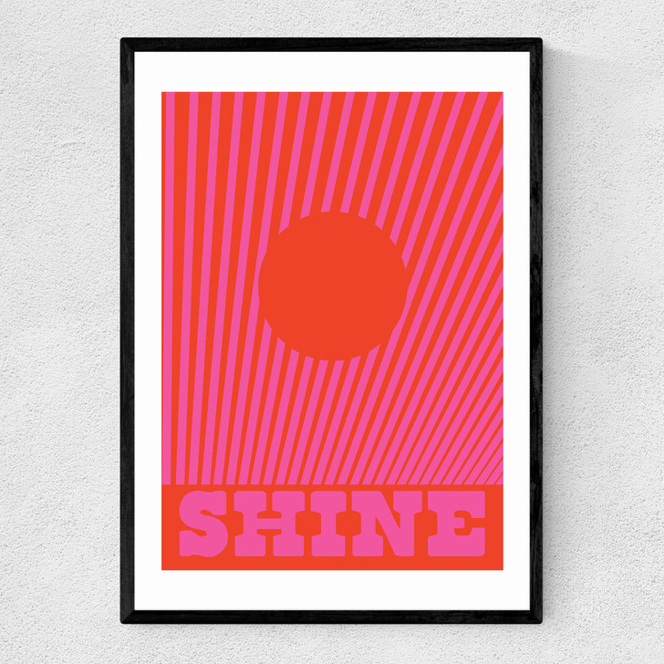 Shine Narrow Black Frame