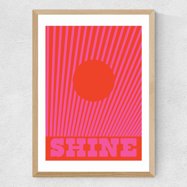 Shine Medium Oak Frame