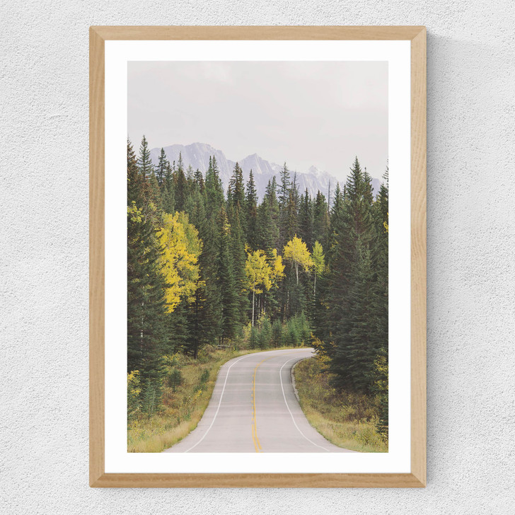The Way to Autumn Medium Oak Frame The Way to Autumn Medium Oak Frame