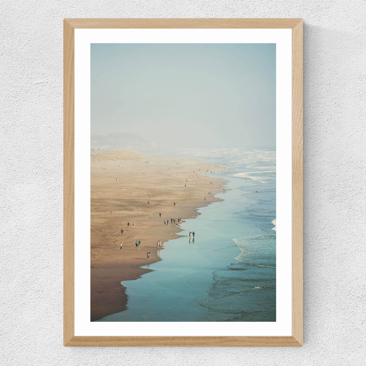 Ocean Beach Medium Oak Frame