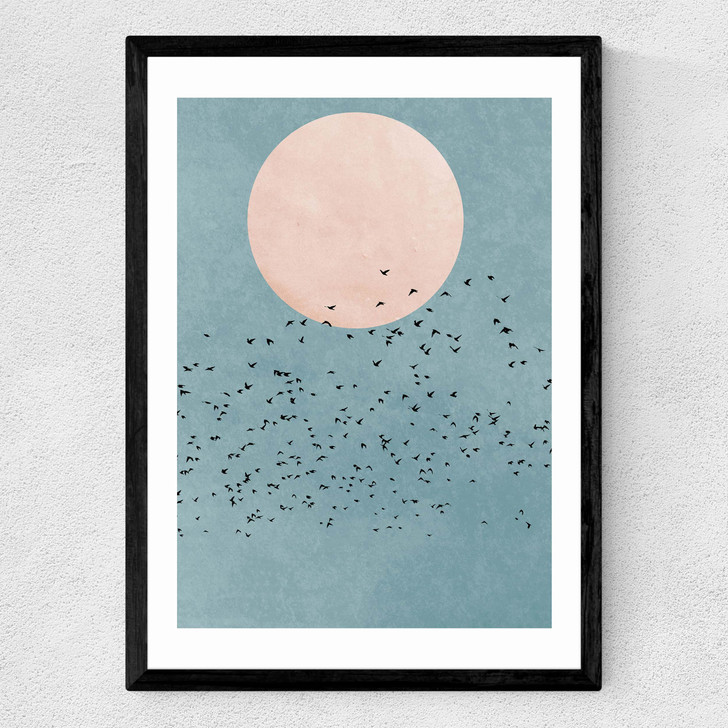 Fly Away Medium Black Frame Fly Away Medium Black Frame