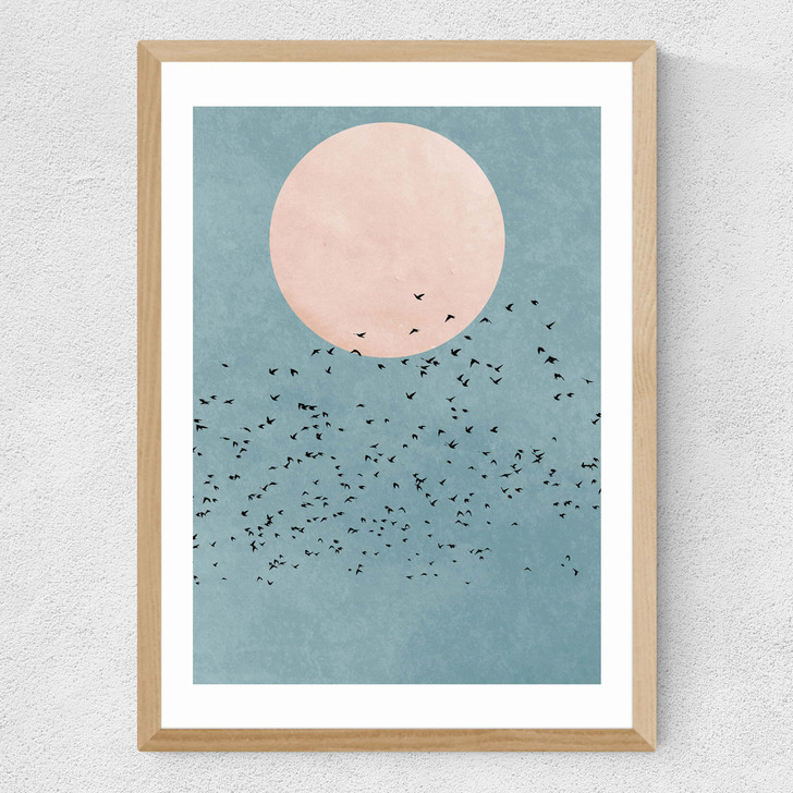 Fly Away Medium Oak Frame Fly Away Medium Oak Frame