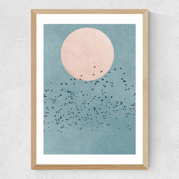 Fly Away Medium Oak Frame