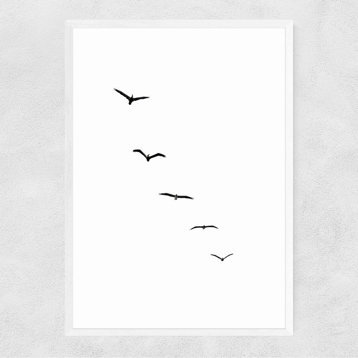 Heavenly Creatures Narrow White Frame