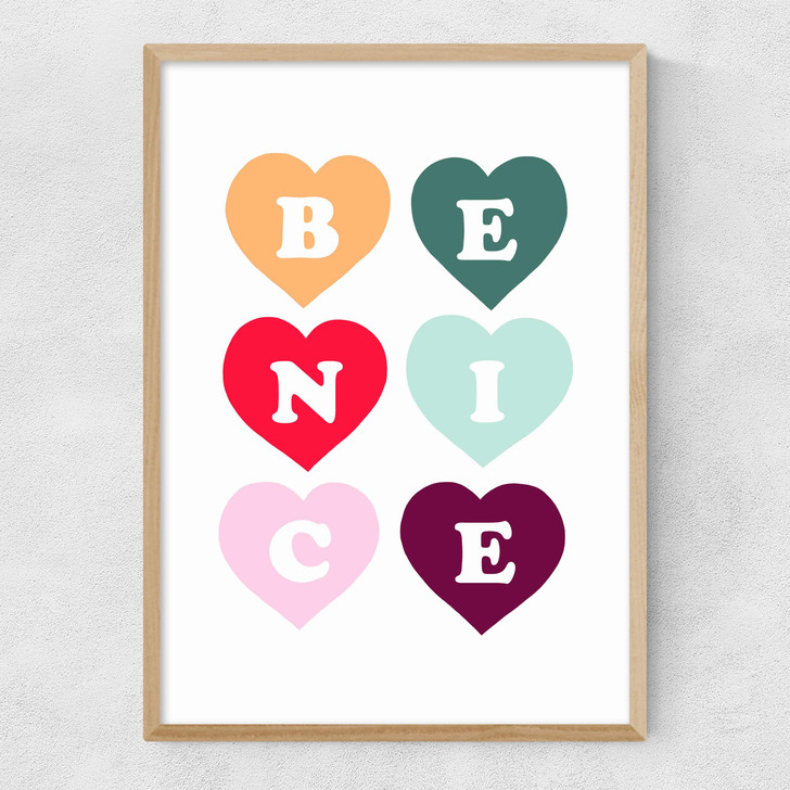 Be Nice Narrow Oak Frame