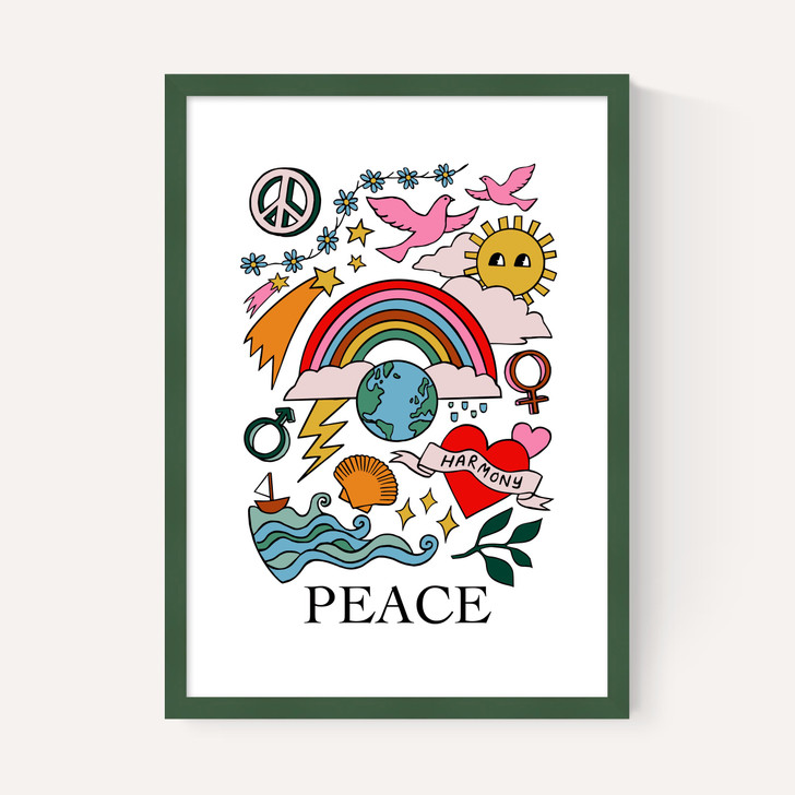 Peace by Kid of the Village