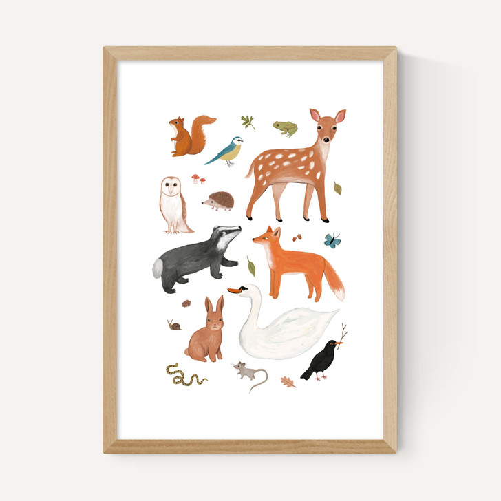 Woodland animals