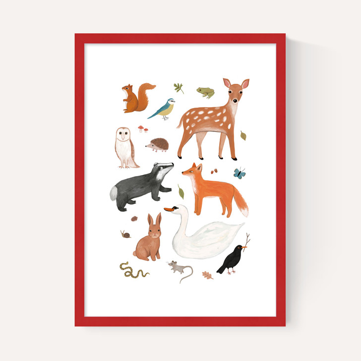 Woodland animals