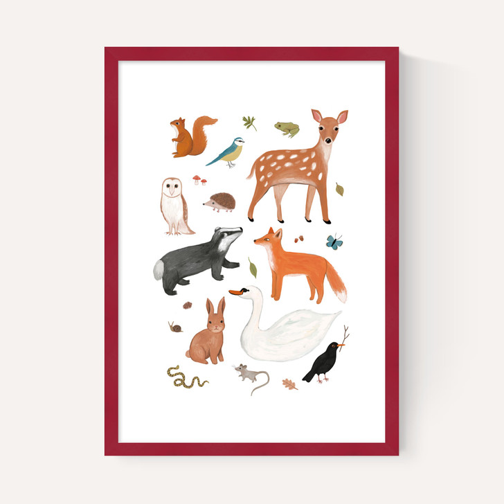 Woodland animals