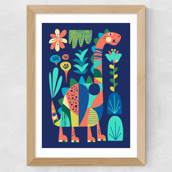 Dino Wide Oak Frame