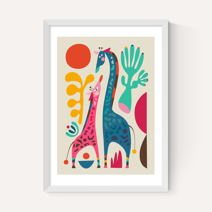 Giraffes by Rachel Lee