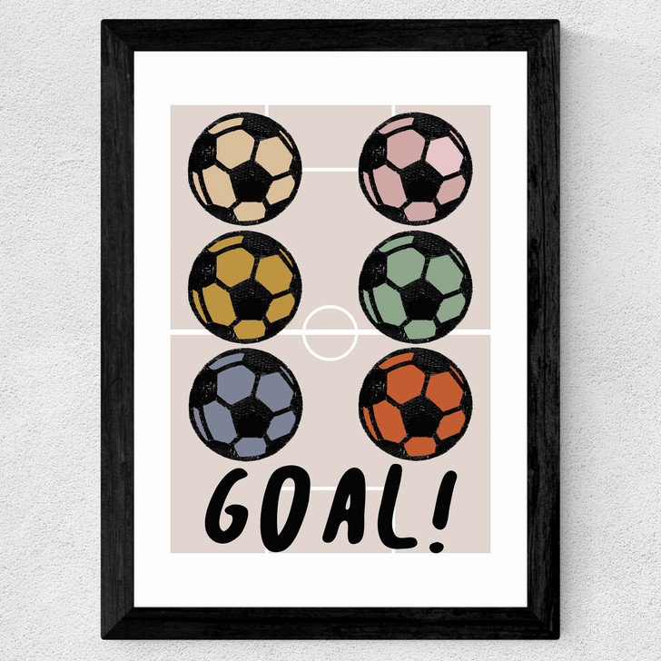 Goal! Wide Black Frame