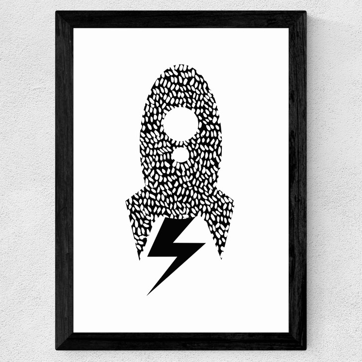 Rocket Wide Black Frame