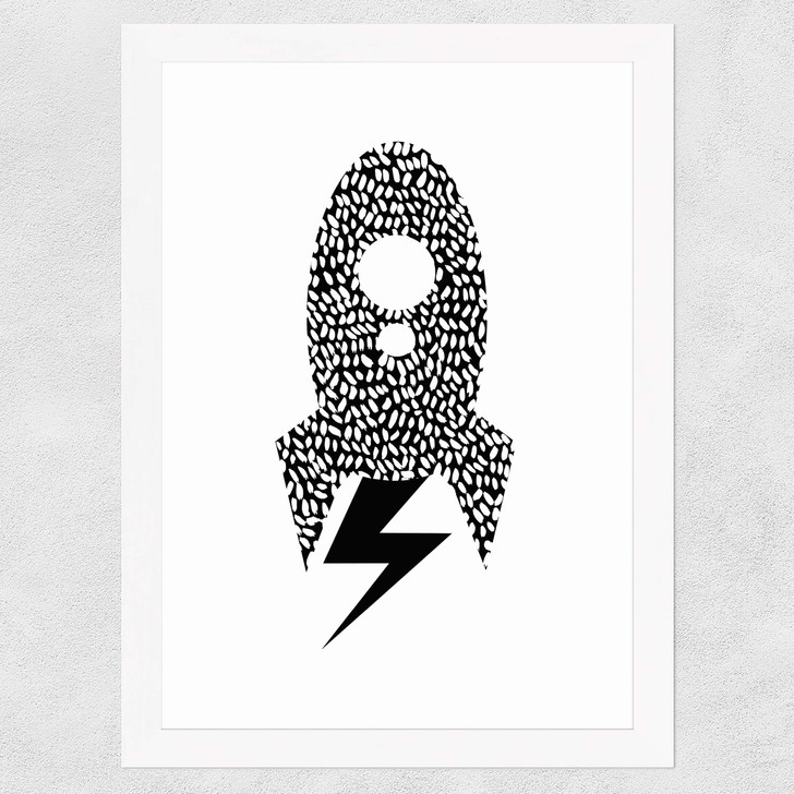 Rocket Wide White Frame