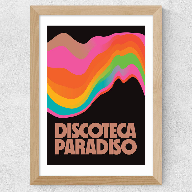 Discoteca Paradiso Wide Oak Frame
