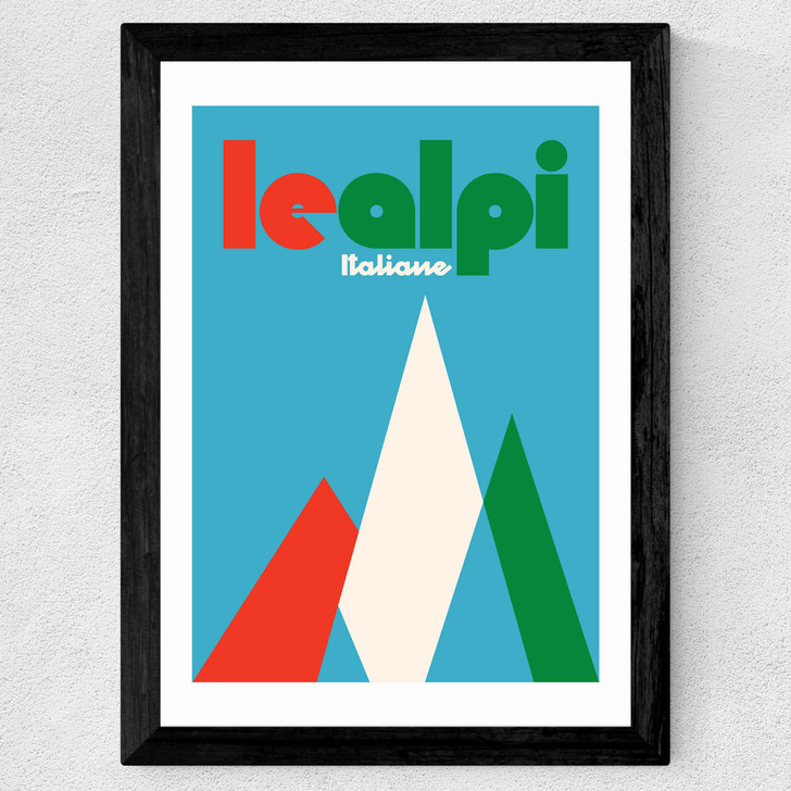 Le Alpi Wide Black Frame Le Alpi Wide Black Frame