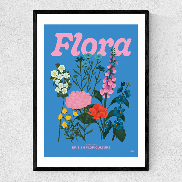 Flora Narrow Black Frame Flora Narrow Black Frame