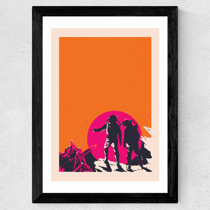 Spacemen Wide Black Frame