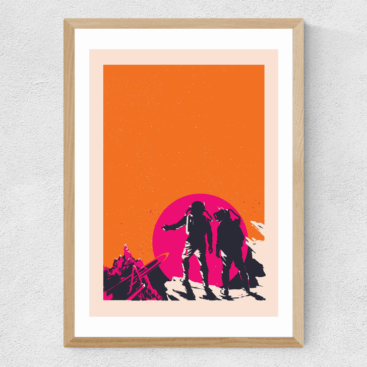 Spacemen Medium Oak Frame