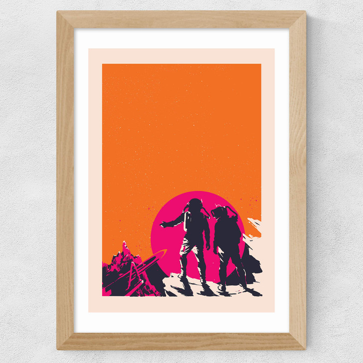 Spacemen Wide Oak Frame