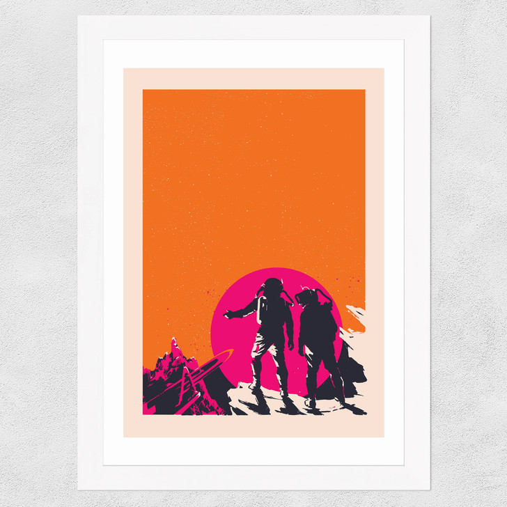 Spacemen Wide White Frame
