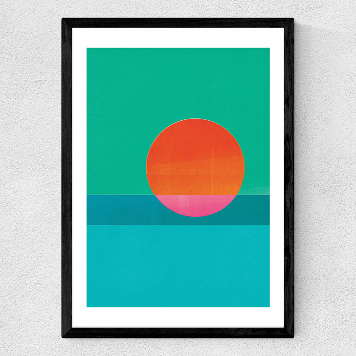 Sunrise by Limbo and Ginger Medium Black Frame Sunrise by Limbo and Ginger Medium Black Frame