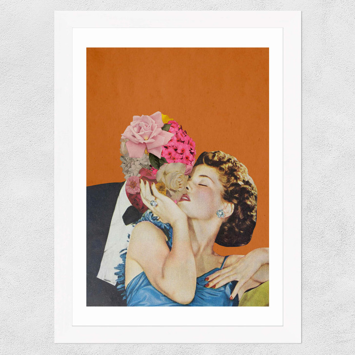 Allergy Season Wide White Frame