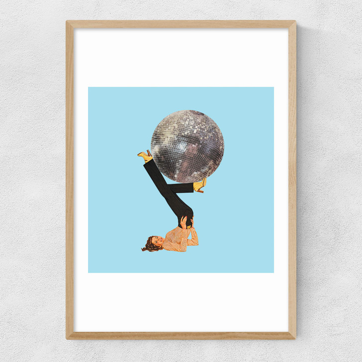 Boogie Shoes Narrow Oak Frame