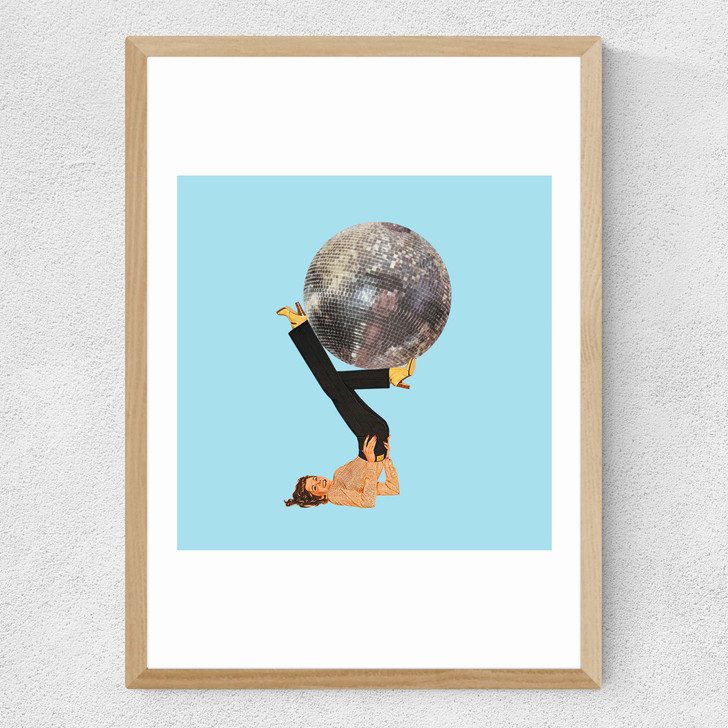 Boogie Shoes Medium Oak Frame