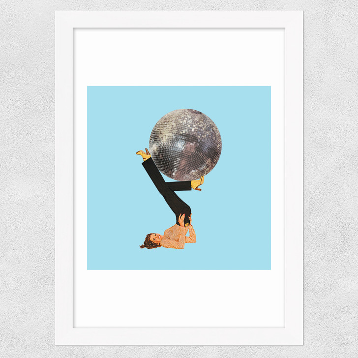 Boogie Shoes Wide White Frame