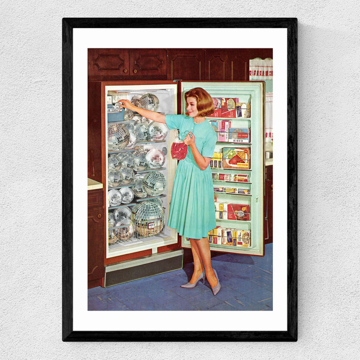 Party Prep Medium Black Frame Party Prep Medium Black Frame