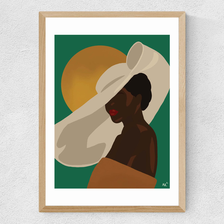 Mikateko Medium Oak Frame Mikateko Medium Oak Frame