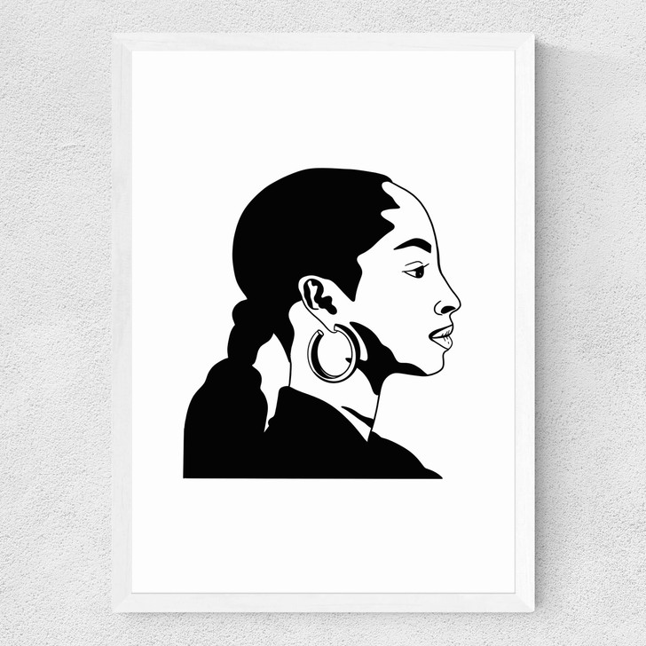 Sade Medium White Frame Sade Medium White Frame