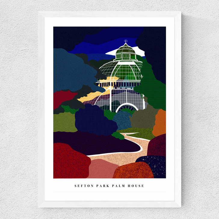 Sefton Park Medium White Frame Sefton Park Medium White Frame