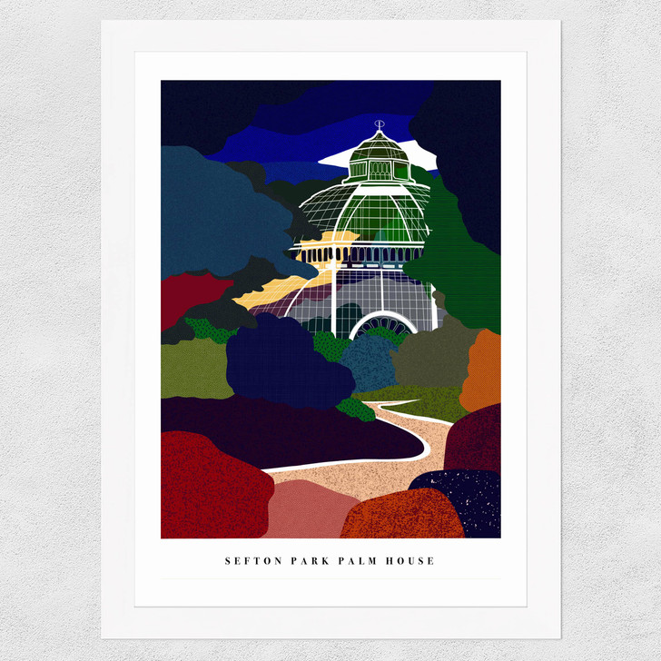 Sefton Park Wide White Frame Sefton Park Wide White Frame