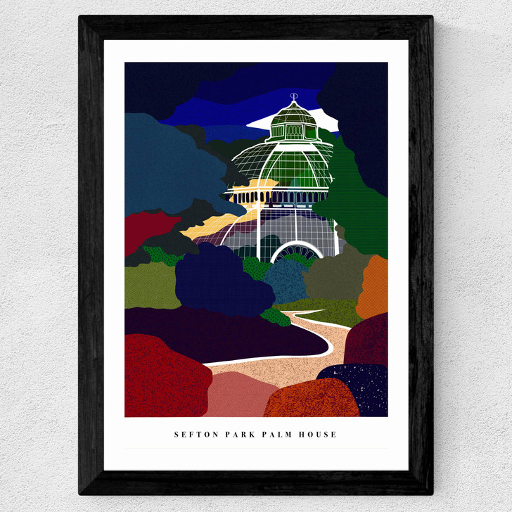 Sefton Park Wide Black Frame