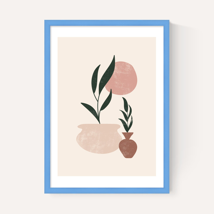 Muted Mauve Leaves