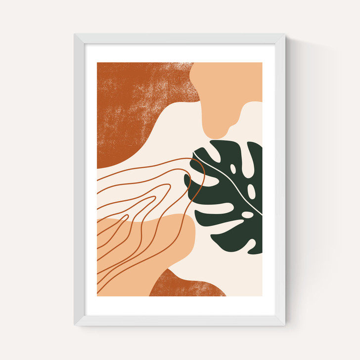 Abstract Monstera