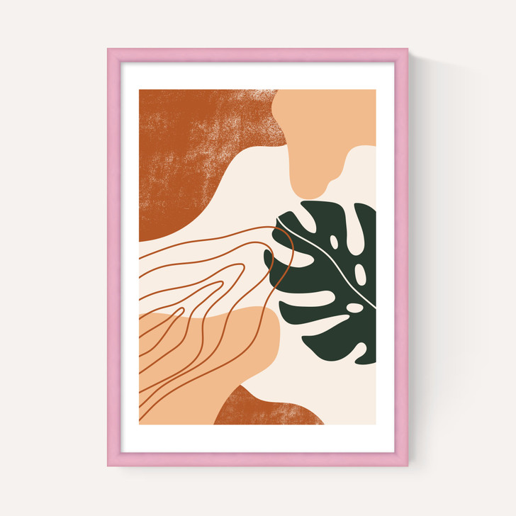Abstract Monstera