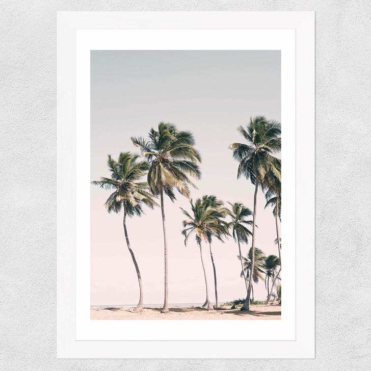 Island Dreams Wide White Frame