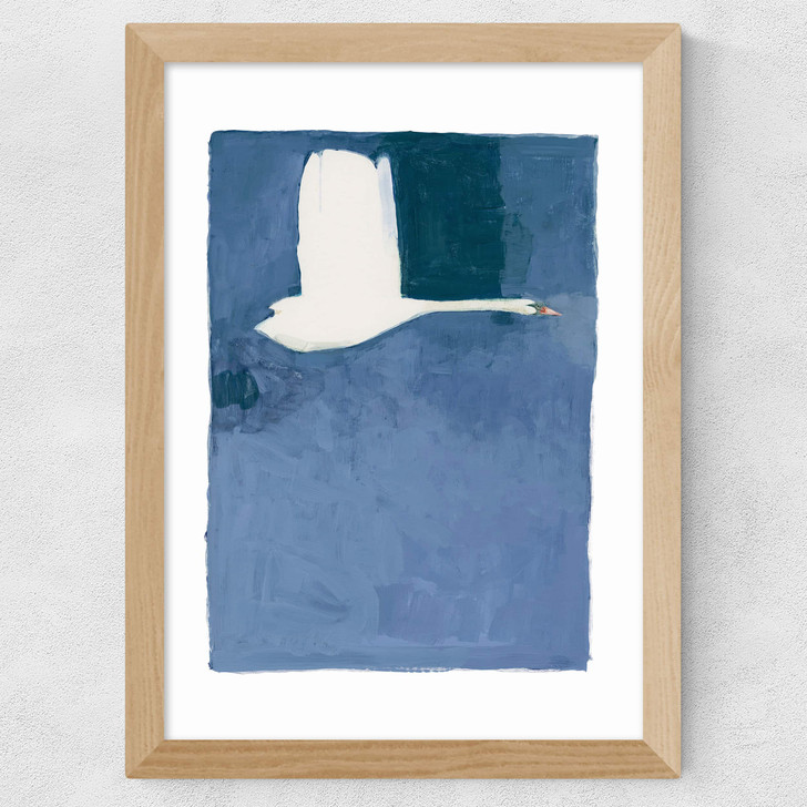 The Swan II Wide Oak Frame The Swan II Wide Oak Frame