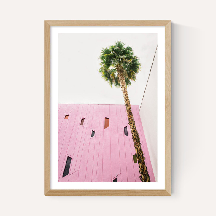 Pink Palm Springs by Oh Fine! Art